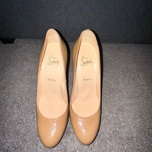 Christian Louboutin Bianca Patent Platform Pump